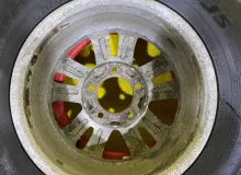 Колесо на диске Toyota 5x150 c шиной Dunlop 265/65R17