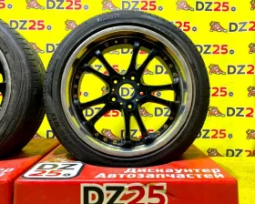 Колеса на дисках Nissan 5x114.3 c шинами Toyo 215/45R17