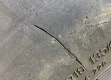 Колесо на диске Газ 6x222.25 c шиной Nortec 315/95R18