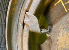 Колесо на диске Газ 6x222.25 c шиной КИ-115А 12.00/R18