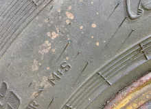 Колесо на диске Газ 6x222.25 c шиной Nortec 315/95R18