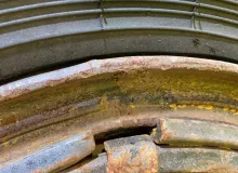Колесо на диске Газ 6x222.25 c шиной Nortec 315/95R18