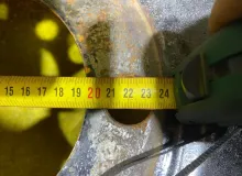 Колесо на диске Газ 6x222.25 c шиной Nortec 315/95R18