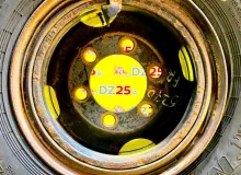 Колесо на диске Газ 6x222.25 c шиной Nortec 315/95R18