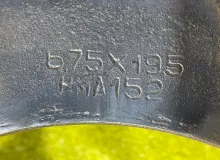 Колесо на диске Камаз 8x275 c шиной Hilo 245/70R19.5