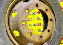 Колесо на диске Камаз 8x275 c шиной Hilo 245/70R19.5