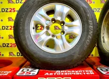 Колеса на дисках Toyota 5x150 c шинами Dunlop 275/65R17