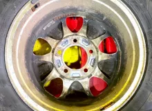 Колеса на дисках Toyota 5x150 c шинами Dunlop 275/65R17