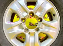 Колеса на дисках Toyota 5x150 c шинами Dunlop 275/65R17