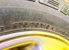 Колесо на диске Toyota 5x150 c шиной Bridgestone 275/70R16