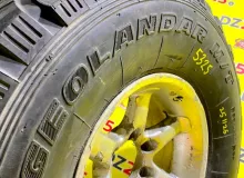 Колесо на диске Bradley 6x139.7 c шиной Yokohama 315/75R16