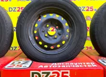 Колеса на дисках Nissan 4x114.3 c шинами Dunlop 165/80R14