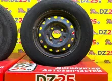 Колеса на дисках Nissan 4x114.3 c шинами Dunlop 165/80R14