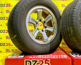 Колеса на дисках Weds 6x139.7 c шинами Yokohama 265/65R17