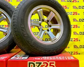 Колеса на дисках Weds 6x139.7 c шинами Yokohama 265/65R17