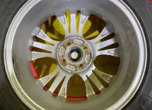 Колеса на дисках Weds Leonis 4x100 c шинами Michelin 185/55R16