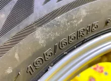 Колеса на дисках Bridgestone Feid 5x100 c шинами Bridgestone 195/65R15