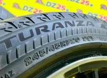 Колеса на дисках Enkei AME Shallen XR-75 Monoblock 5x114.3 c шинами Bridgestone 245/45R20