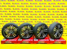 Колеса на дисках Enkei AME Shallen XR-75 Monoblock 5x114.3 c шинами Bridgestone 245/45R20