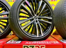 Колеса на дисках Enkei AME Shallen XR-75 Monoblock 5x114.3 c шинами Bridgestone 245/45R20