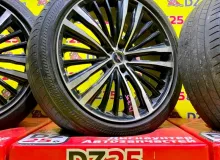 Колеса на дисках Enkei AME Shallen XR-75 Monoblock 5x114.3 c шинами Bridgestone 245/45R20