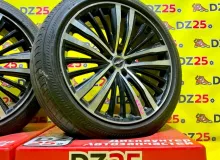 Колеса на дисках Enkei AME Shallen XR-75 Monoblock 5x114.3 c шинами Bridgestone 245/45R20