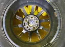 Колеса на дисках Toyota 5x100 c шинами Dunlop 195/65R15