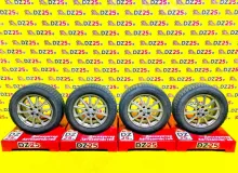 Колеса на дисках Toyota 5x100 c шинами Dunlop 195/65R15