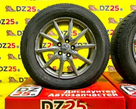 Колеса на дисках Toyota 5x100 c шинами Dunlop 195/65R15