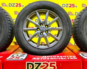 Колеса на дисках Toyota 5x100 c шинами Dunlop 195/65R15