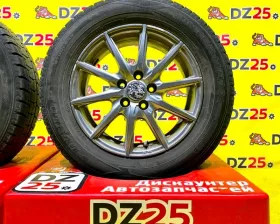 Колеса на дисках Toyota 5x100 c шинами Dunlop 195/65R15