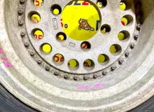 Колесо на диске Toyota 6x139.7 c шиной Goodyear 265/70R15