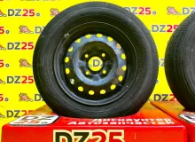 Колеса на дисках Nissan 4x114.3 c шинами Dunlop 165/80R14