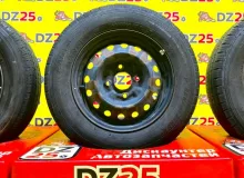 Колеса на дисках Nissan 4x114.3 c шинами Dunlop 165/80R14