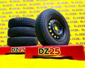 Колеса на дисках Nissan 4x114.3 c шинами Dunlop 175/80R14