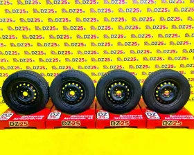 Колеса на дисках Nissan 4x114.3 c шинами Dunlop 175/80R14