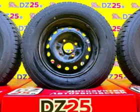 Колеса на дисках Nissan 4x114.3 c шинами Dunlop 175/80R14