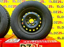 Колеса на дисках Nissan 4x114.3 c шинами Dunlop 175/80R14