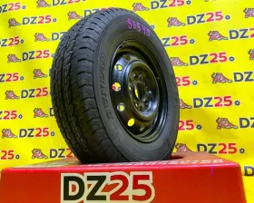 Колесо на диске Nissan 5x114.3 c шиной Dunlop 185/80R14