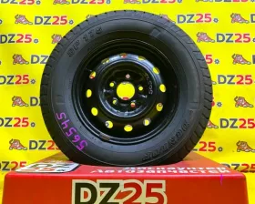Колесо на диске Nissan 5x114.3 c шиной Dunlop 185/80R14