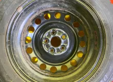 Колеса на дисках Toyota 5x100 c шинами Dunlop 185/60R15