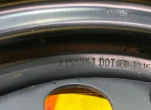 Колеса на дисках Toyota 5x100 c шинами Bridgestone 185/60R15