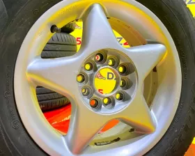 Колеса на дисках Toyota 5x100, 5x114.3 c шинами Viatti 185/70R14