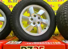 Колеса на дисках Daihatsu 5x114.3 c шинами Goodyear 215/65R16