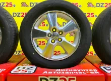 Колеса на дисках Toyota 5x100 c шинами Bridgestone 195/65R15