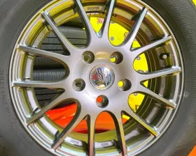 Колеса на дисках Enkei 5x114.3 c шинами Dunlop 195/65R15