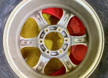Колеса на дисках Toyota 6x139.7 c шинами Bridgestone 265/65R17