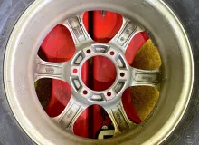 Колеса на дисках Toyota 6x139.7 c шинами Bridgestone 265/65R17