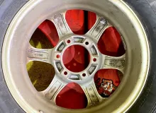 Колеса на дисках Toyota 6x139.7 c шинами Bridgestone 265/65R17