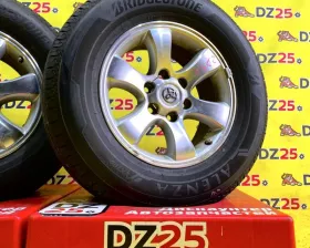 Колеса на дисках Toyota 6x139.7 c шинами Bridgestone 265/65R17